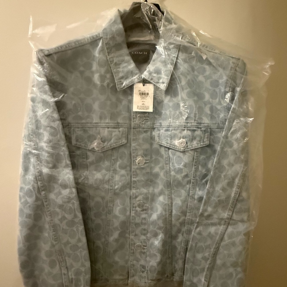 NWT - Coach Signature Denim Jacket